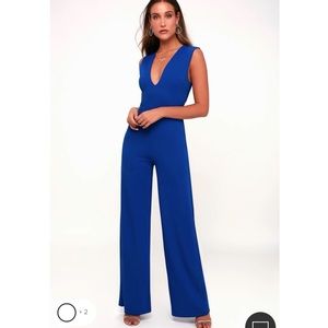 Royal Blue Jumpsuit